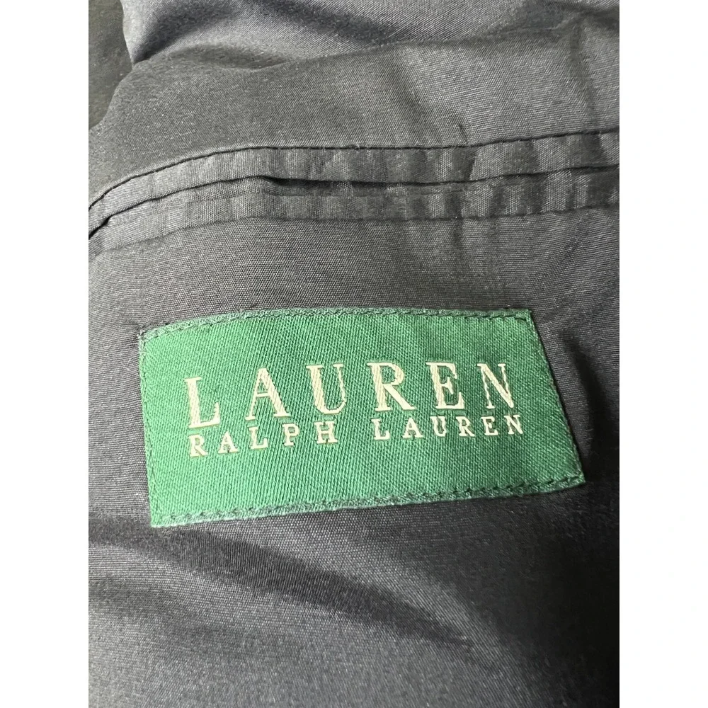Lauren Ralph Lauren Mens 50L Gray Wool Two Button Blazer Sport Coat Made Canada